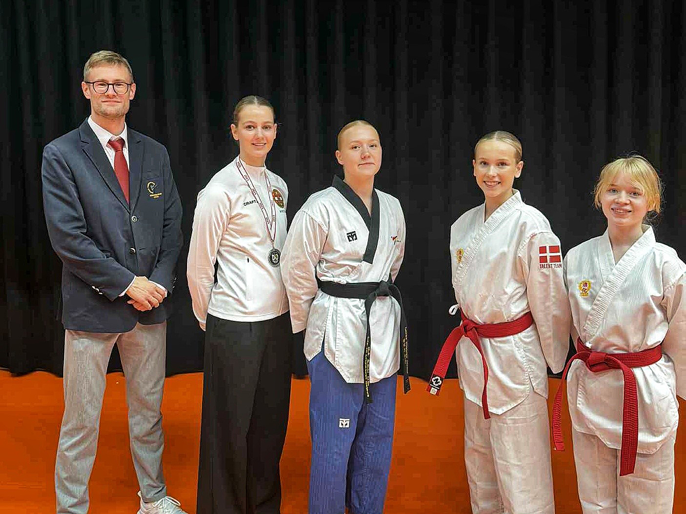 Holdet der deltog i Danish Open