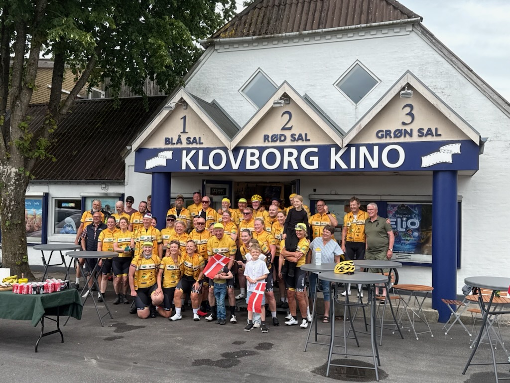 Team Rynkeby Østjylland ved Klovborg Kino