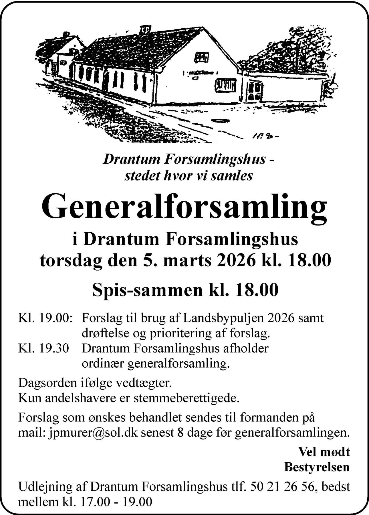 Drantum Forsamlingshus