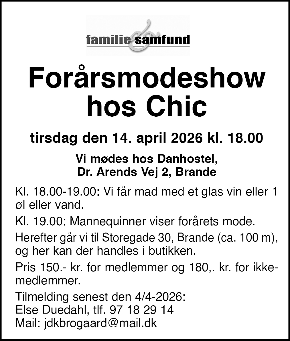 Familie & samfund