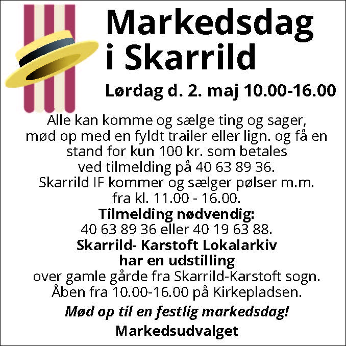 Markedsdag i Skarrild