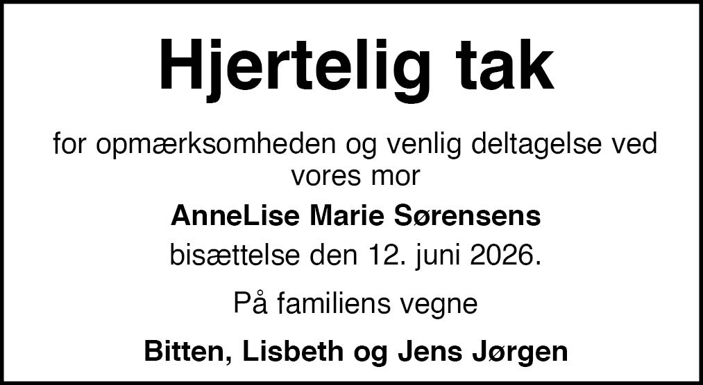 Takkeannonce