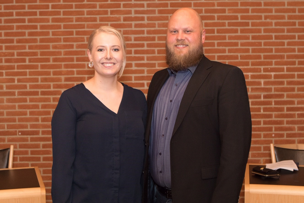 Anne Paulin og Kasper Pauli Pedersen