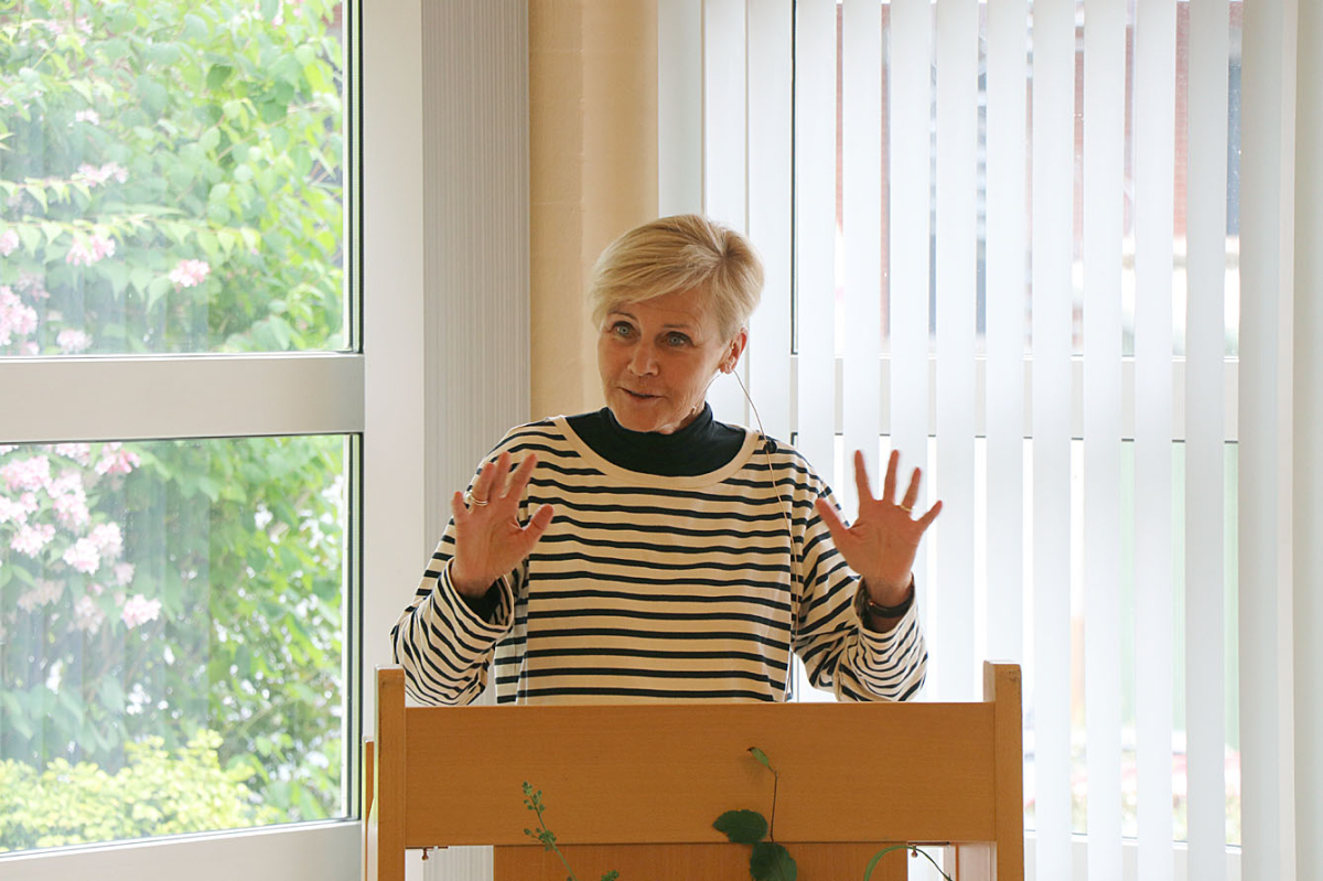 Mette Bock holdt Grundlovstalen i Brande