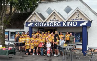 Team Rynkeby Østjylland ved Klovborg Kino