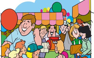 Markedsdag i Skarrild