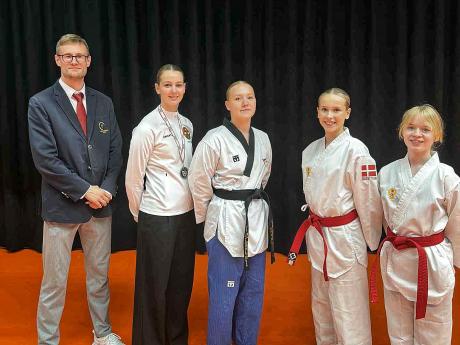 Holdet der deltog i Danish Open