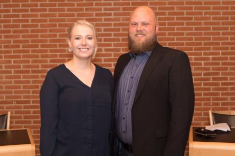 Anne Paulin og Kasper Pauli Pedersen