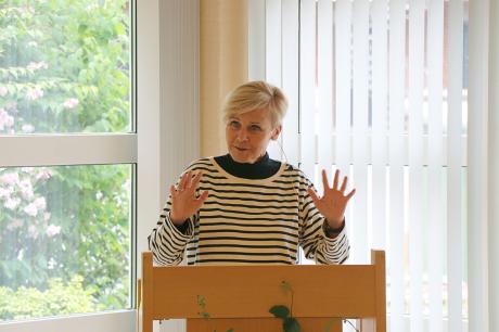 Mette Bock holdt Grundlovstalen i Brande