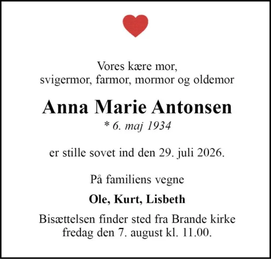 Anna Marie Antonsen