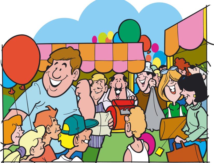 Markedsdag i Skarrild